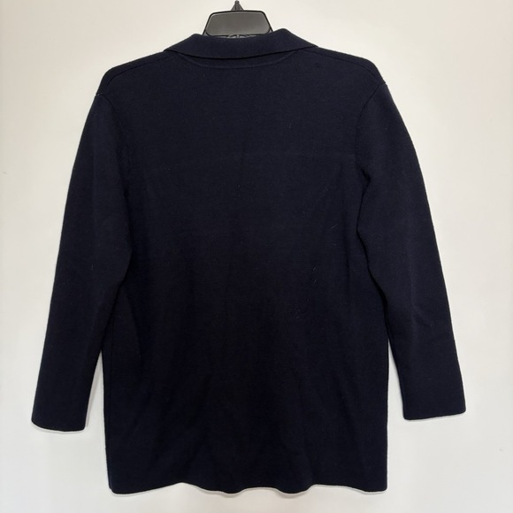 Lauren Ralph Lauren Merino Wool Crest Sweater Blazer 2X 80s -90s Academic Preppy - Picture 4 of 8